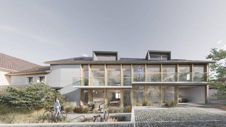 62-7 - NOUVELLE PROMOTION Domaine de Chiblins - Triplex de 4.5 pièces