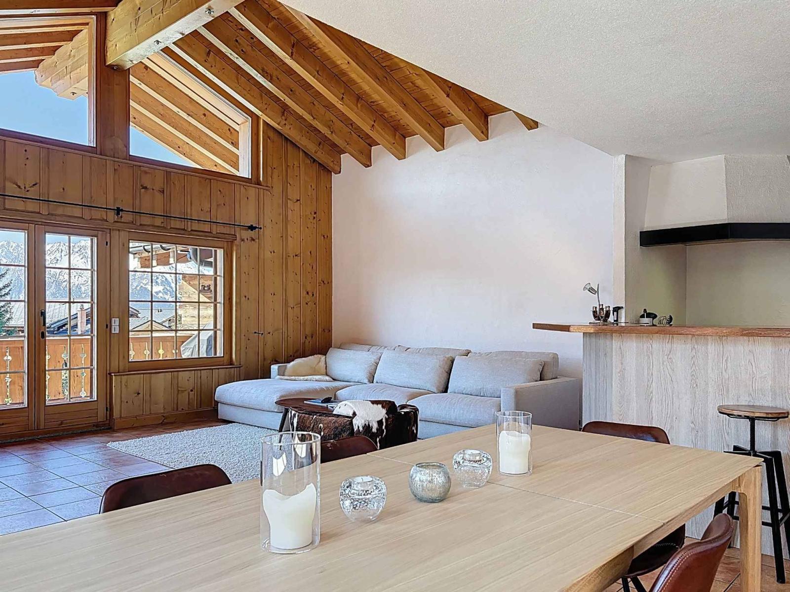 Appartement 3 chambres – Lumineux et spacieux au cœur de Verbier