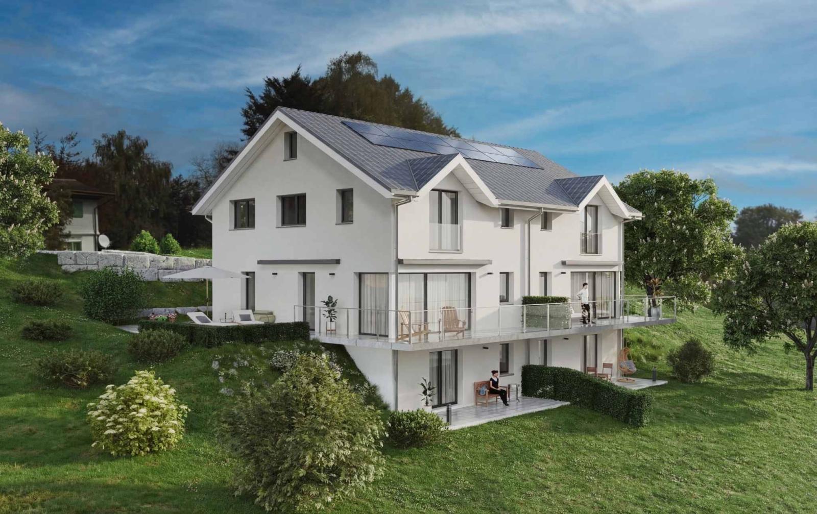 VILLA NEUVE : Un cadre de vie privilégié entre lac et montagnes !
