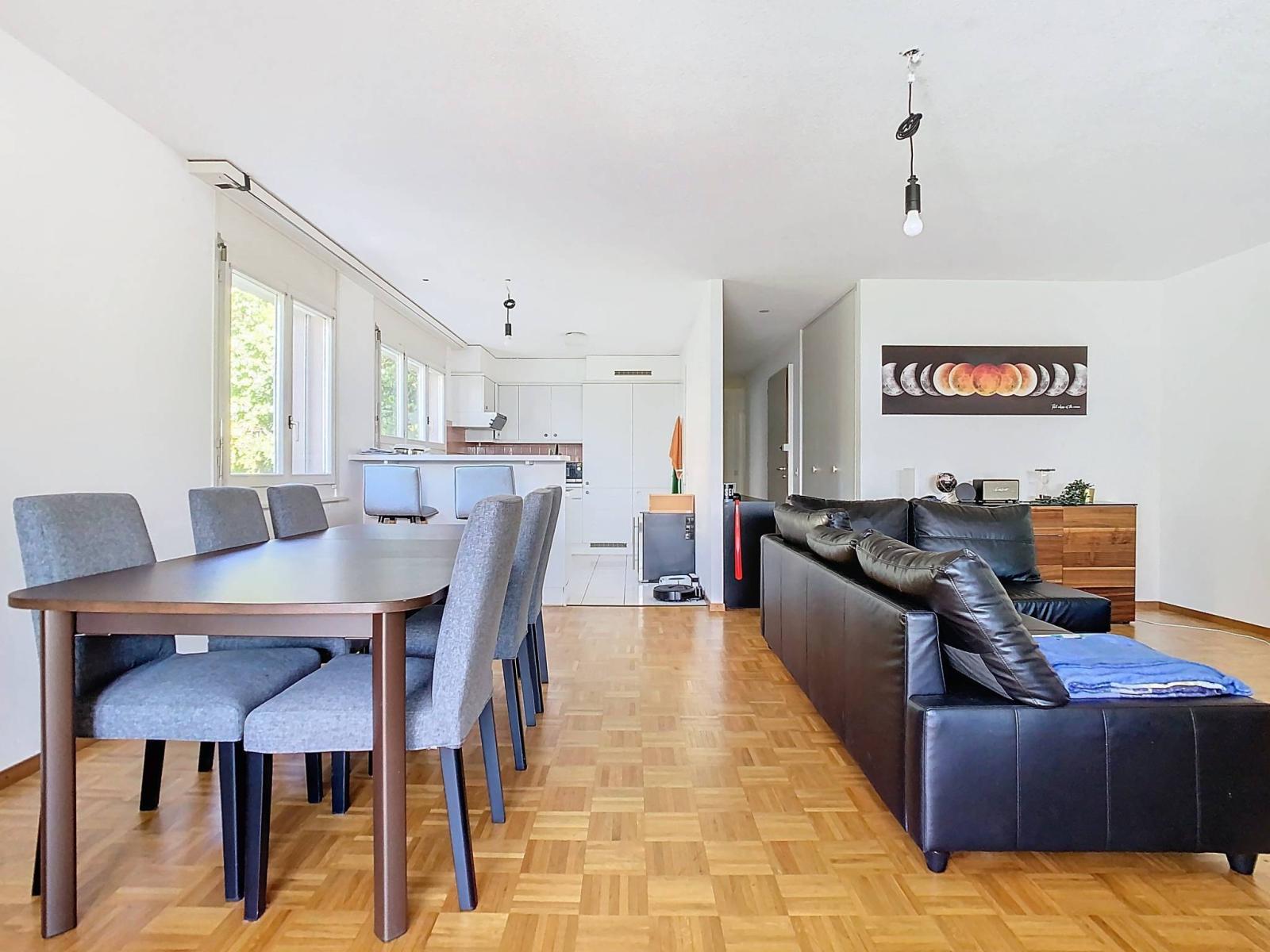 Appartement de 3.5 pièces au calme et à un instant du centre