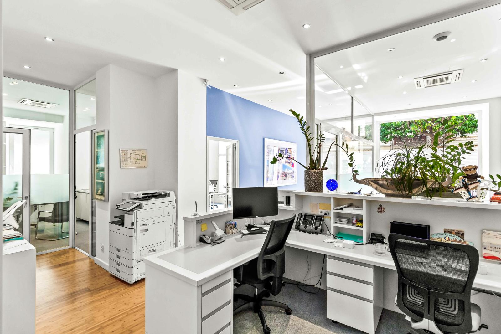 Rue Grimaldi: Murs Commerciaux avec Grandes Vitrines