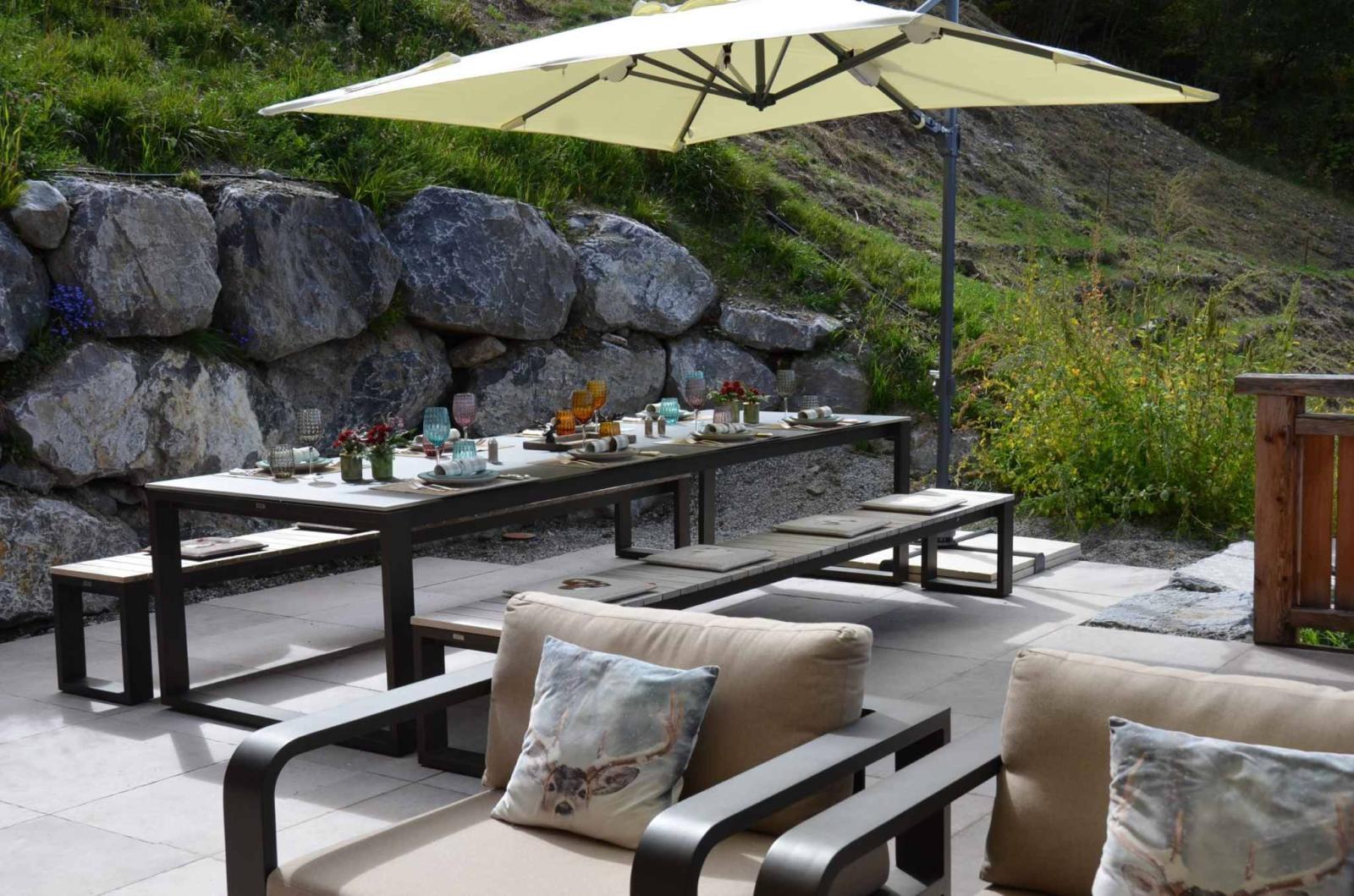 Chalet moderne avec vue imprenable sur les montagnes