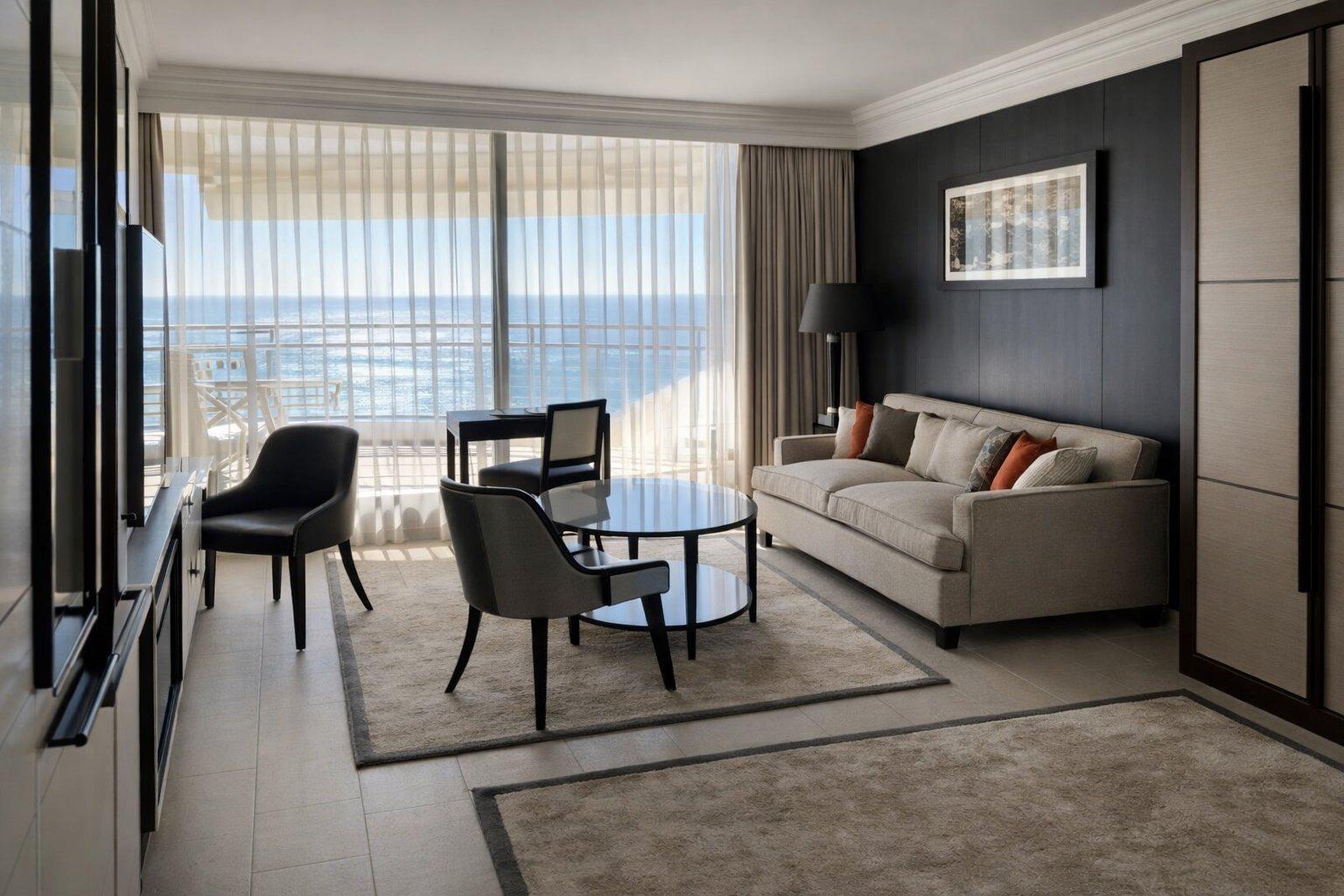 FAIRMONT RÉSIDENCE - Studio de luxe meublé en location avec vue sur la mer