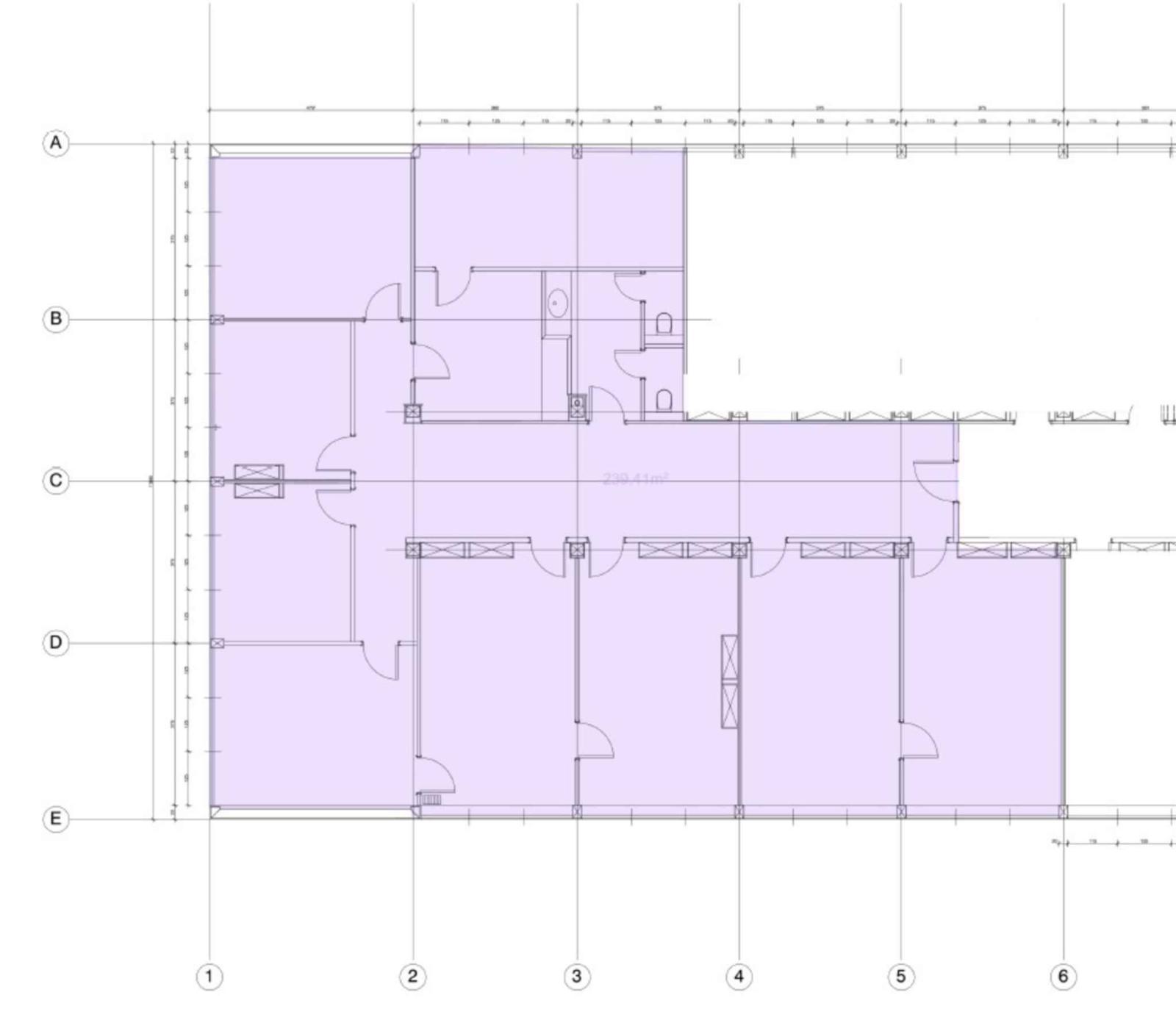 Surface de bureaux de 239 m² – Proximité immédiate des Nations