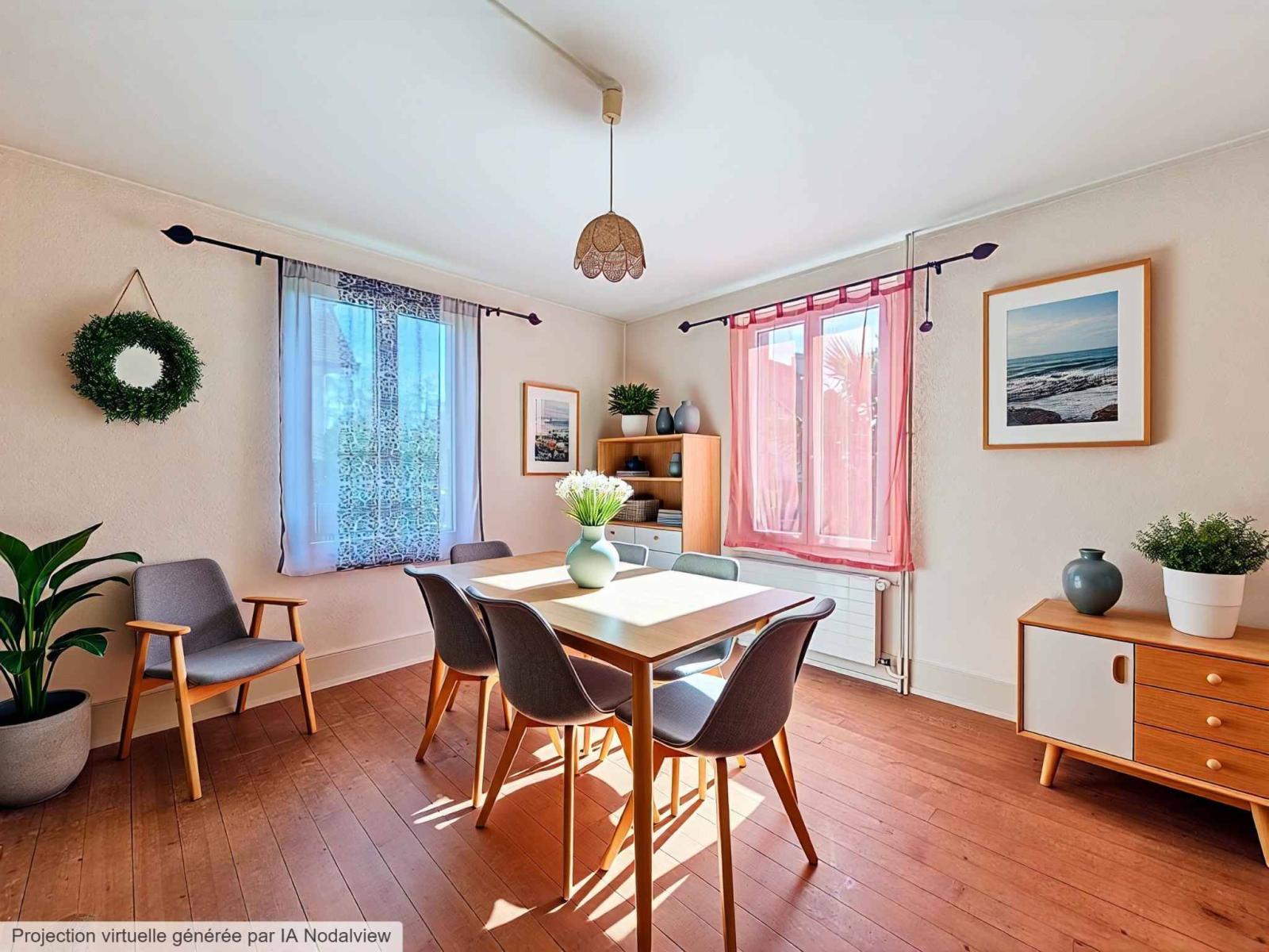 Maison individuelle à rénover dans un quartier recherché