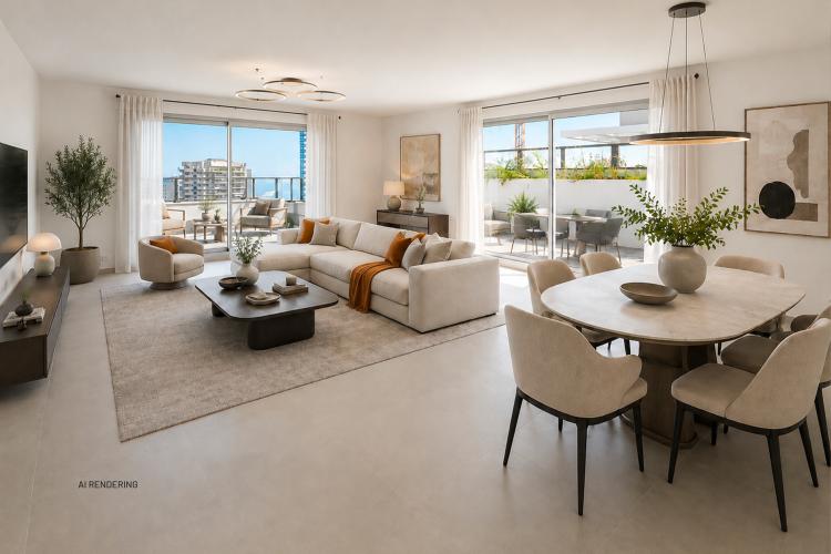 BEAUSOLEIL - APPARTEMENT 5 PIÈCES - RESIDENCE NEUVE