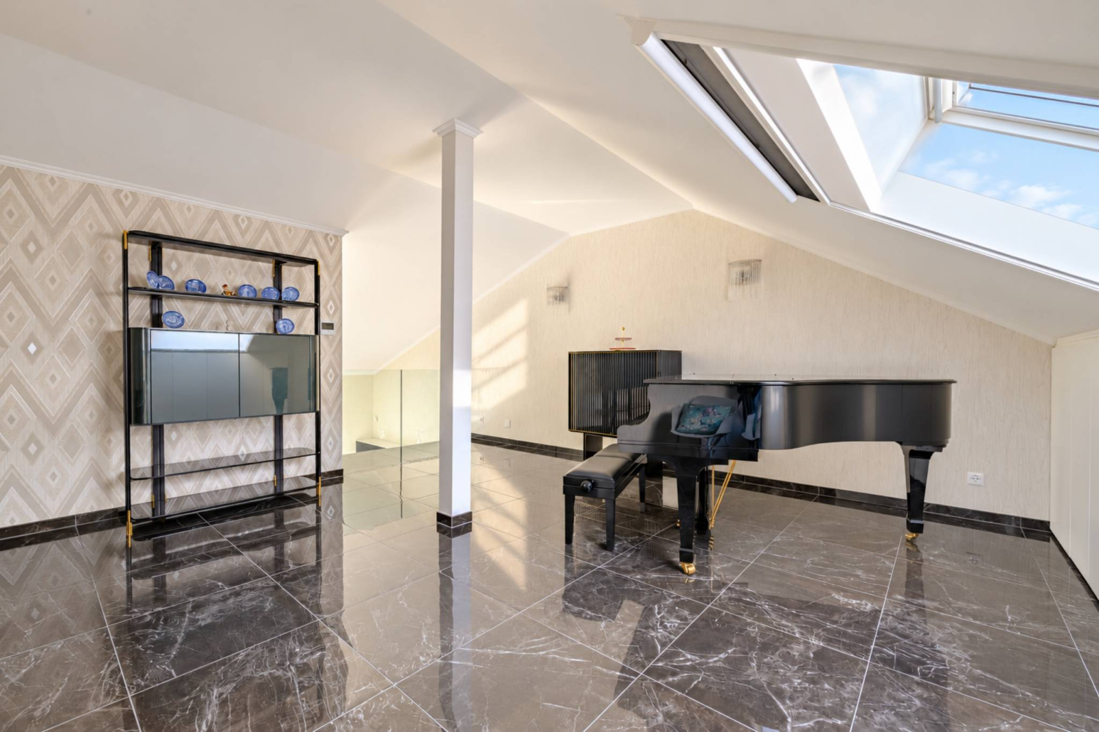 Duplex de caractère avec vue sur le Léman