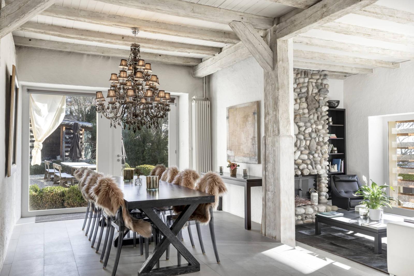 Grande propriété avec vue lac