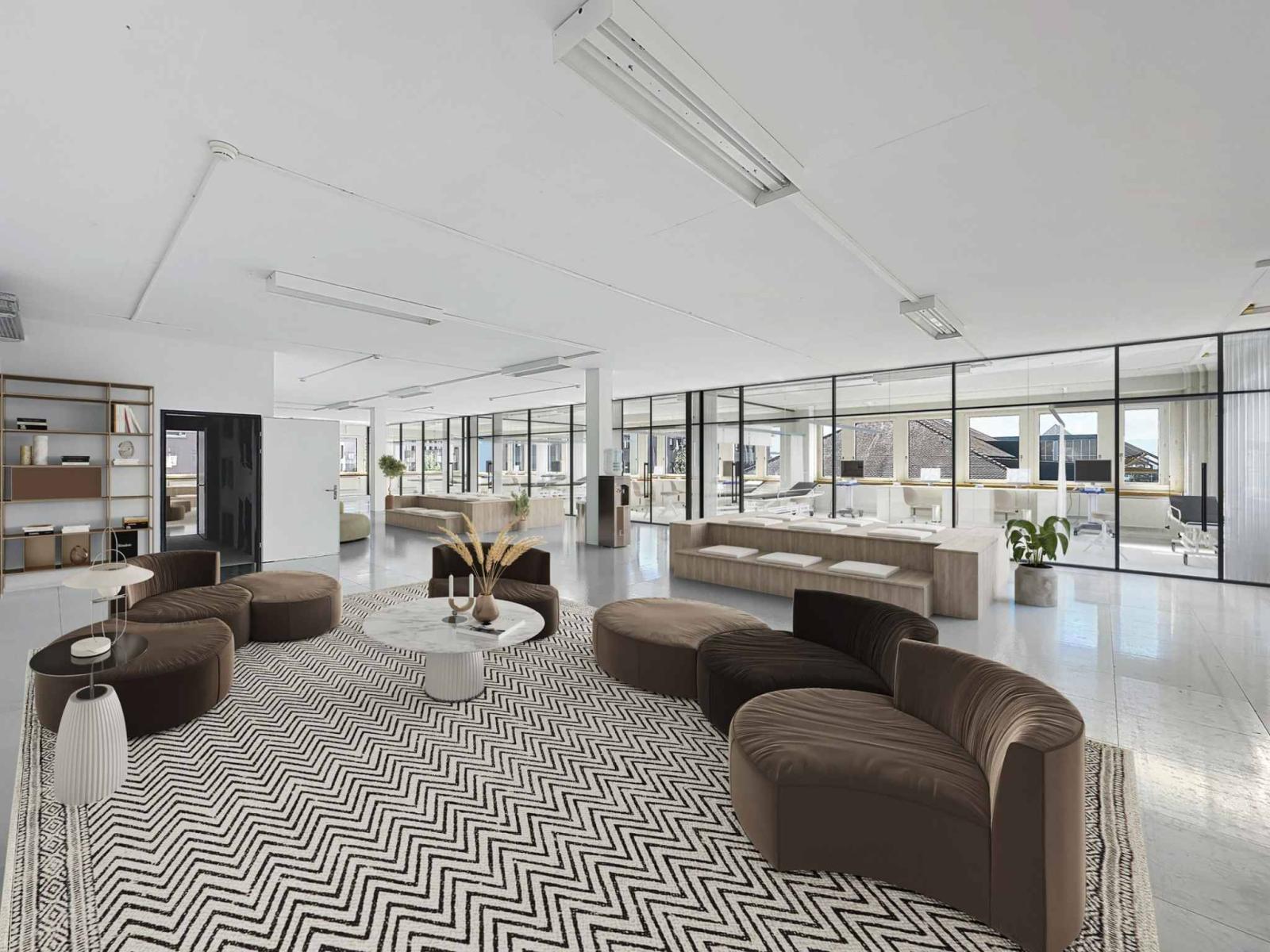 Magnifiques bureaux modernes et modulables à louer au cœur de Lausanne