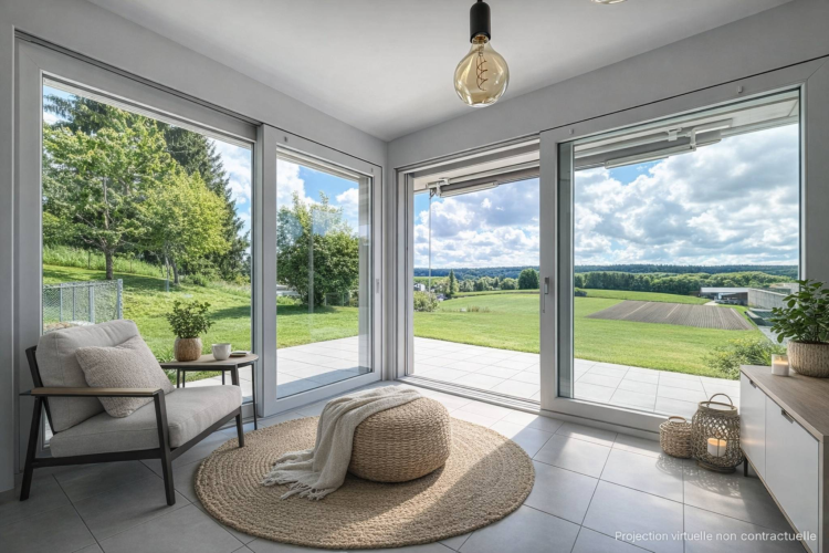 Appartement de 3,5 pièces avec grand jardin