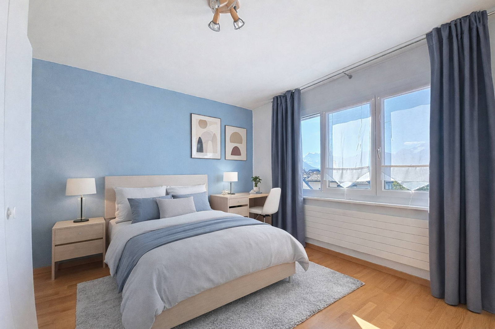 En exclusivité ! Attique de 4.5 pièces avec vaste terrasse et vue imprenable sur le lac