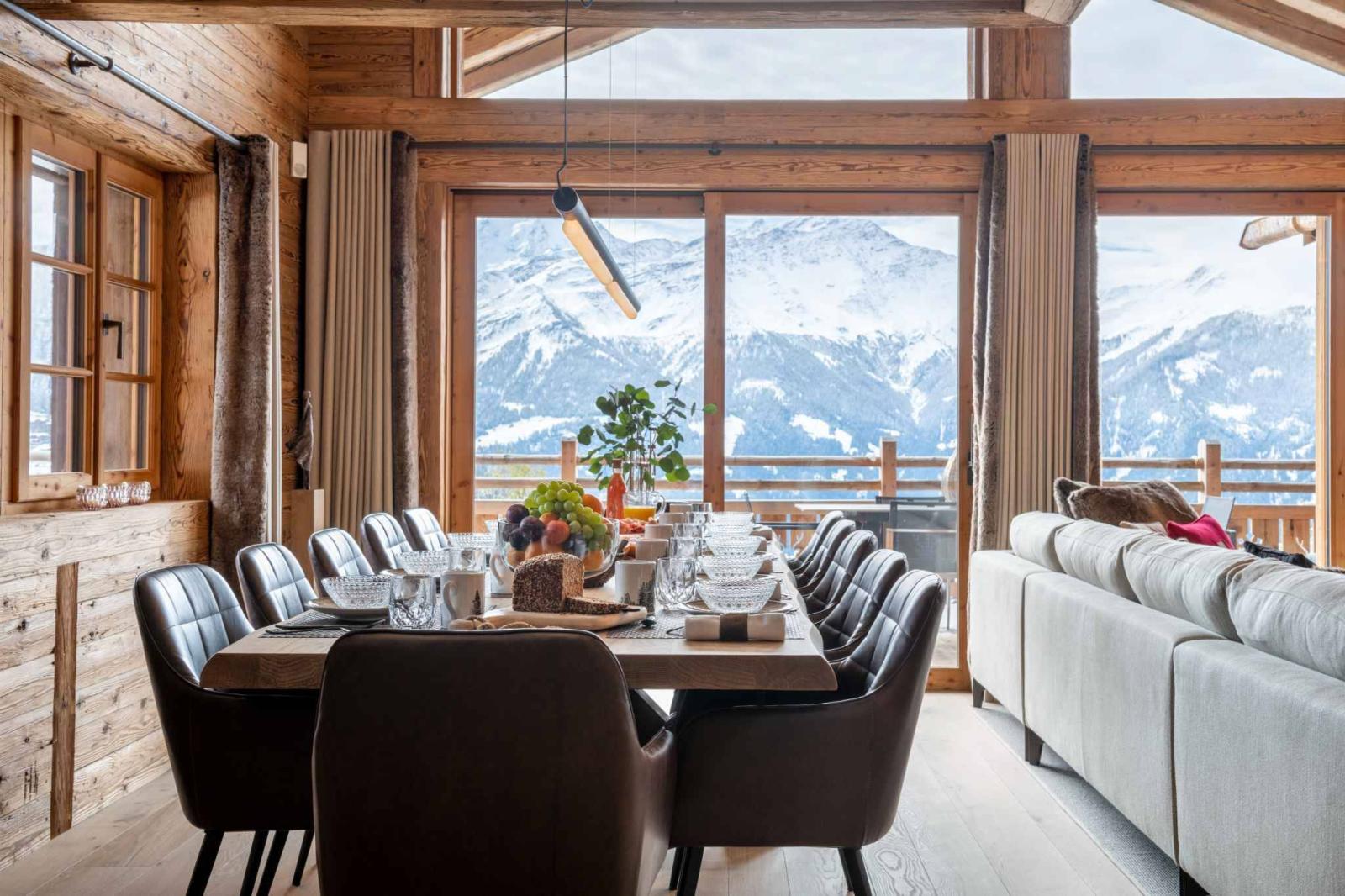 MAGNIFIQUE CHALET - VUE PANORAMIQUE - 5 CHAMBRES