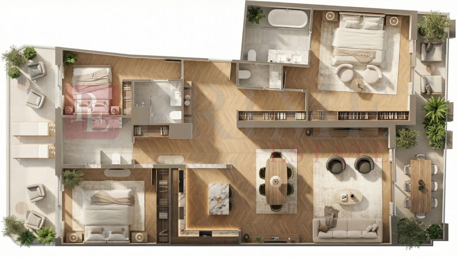 EXCLUSIVITÉ - LA ROUSSE - APPARTEMENT AVEC TERRASSE - ROC FLEURI