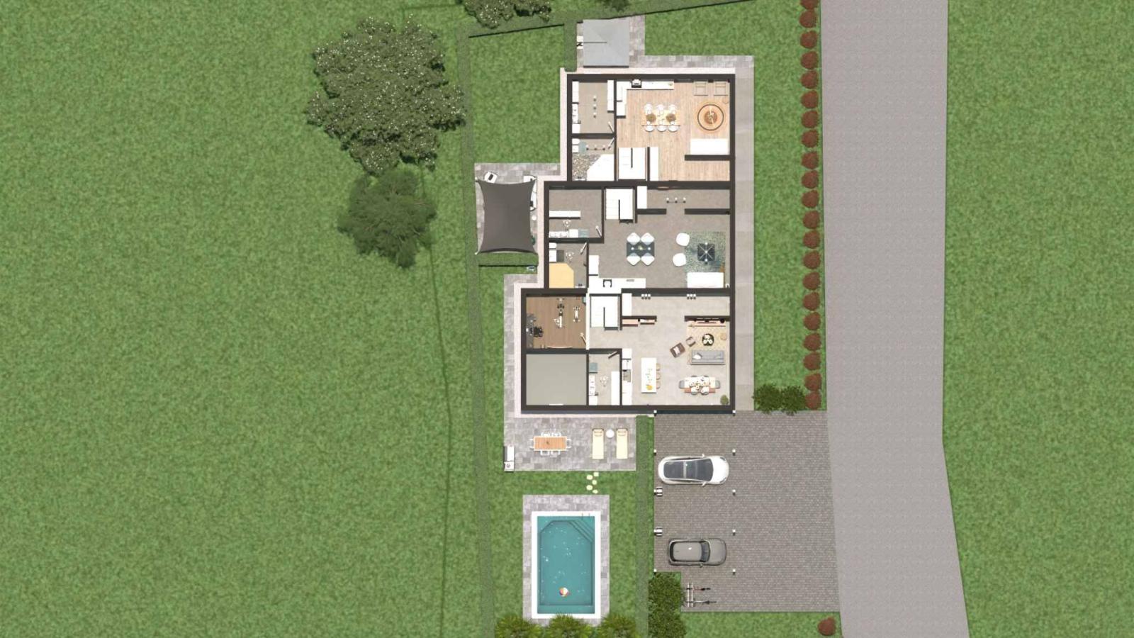 Villa contiguë neuve à La Balmaz – Lot C