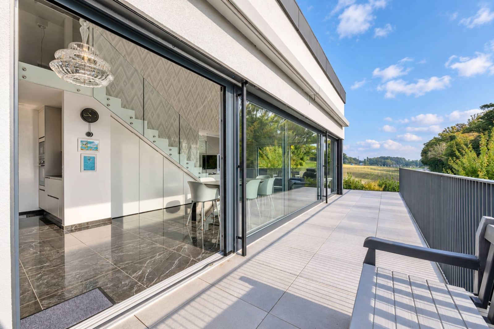 Duplex de caractère avec vue sur le Léman