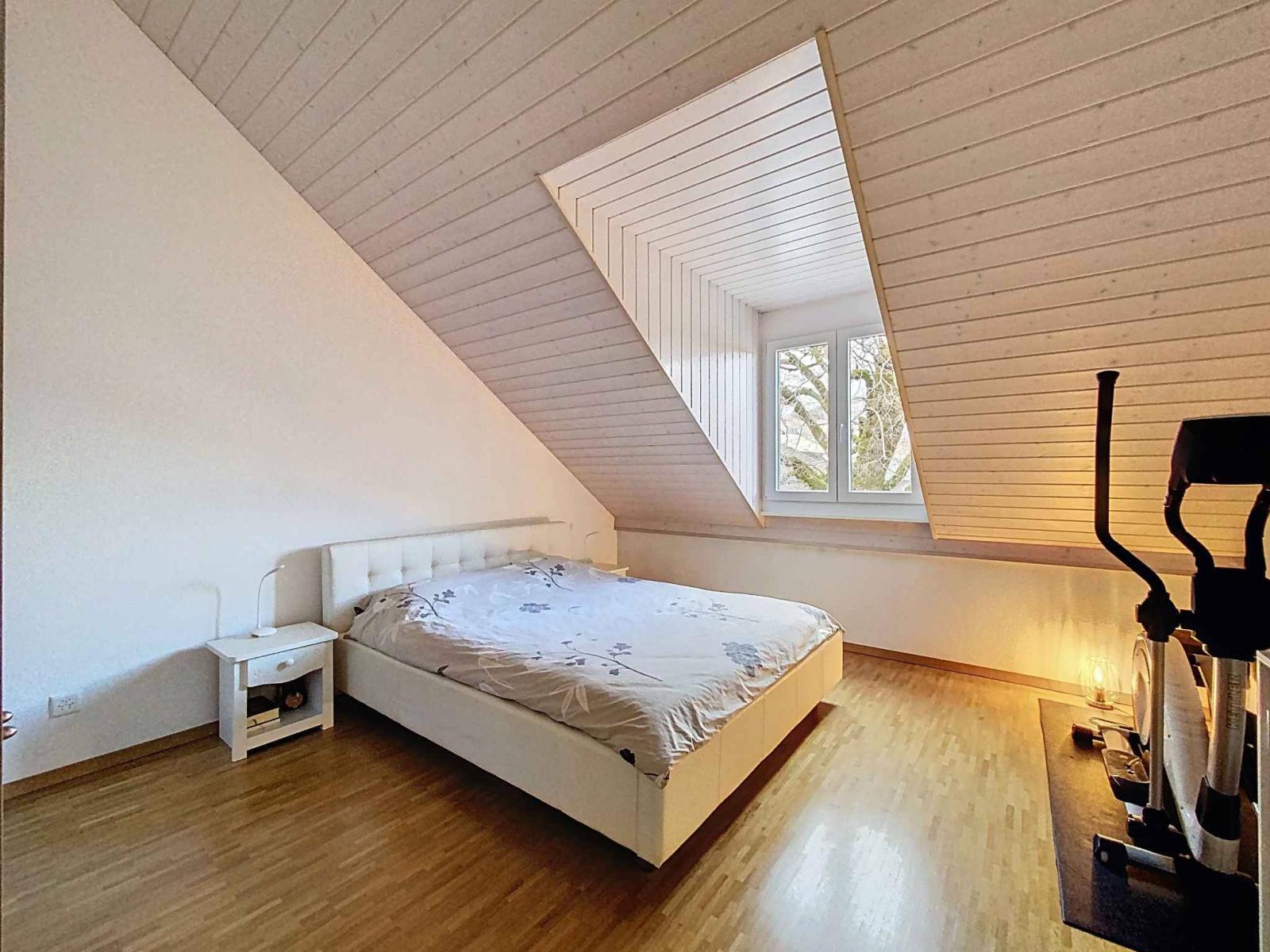 Magnifique duplex en attique avec combles 