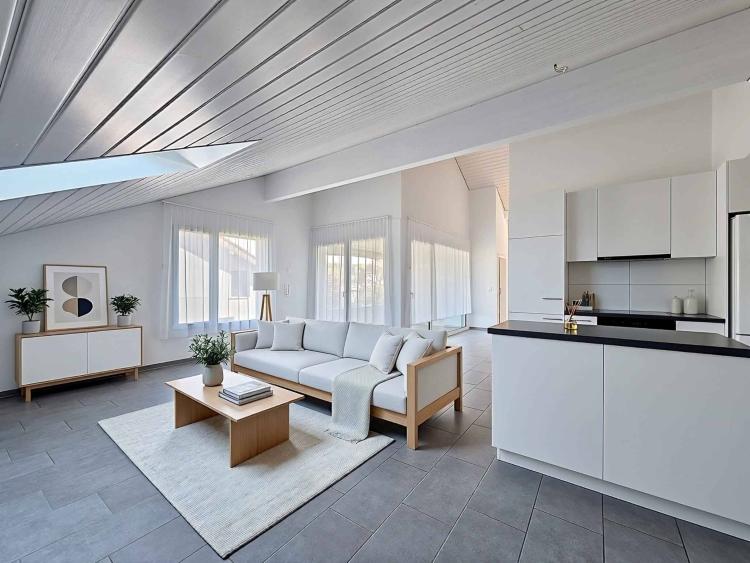 Appartement moderne de 3.5 pièces avec places de parc