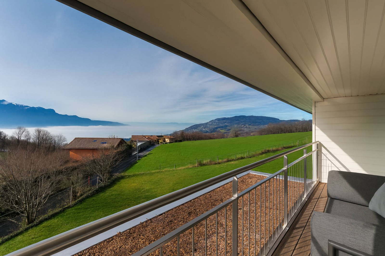 Superbe propriété individuelle avec vue sur le lac et les montagnes
