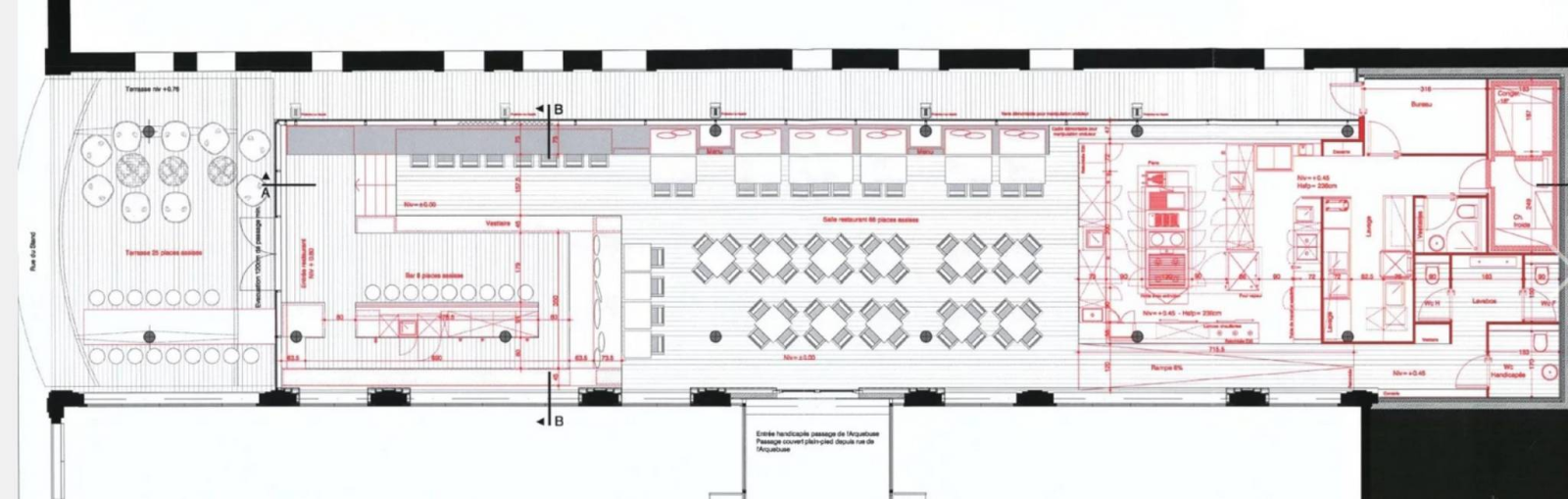 Restaurant - Emplacement premium