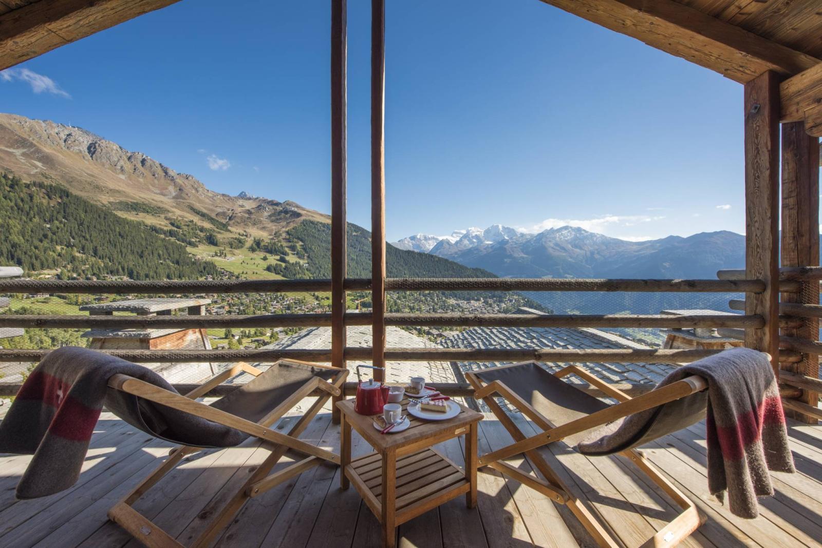 Chalet d'exception sur les hauteurs de Verbier