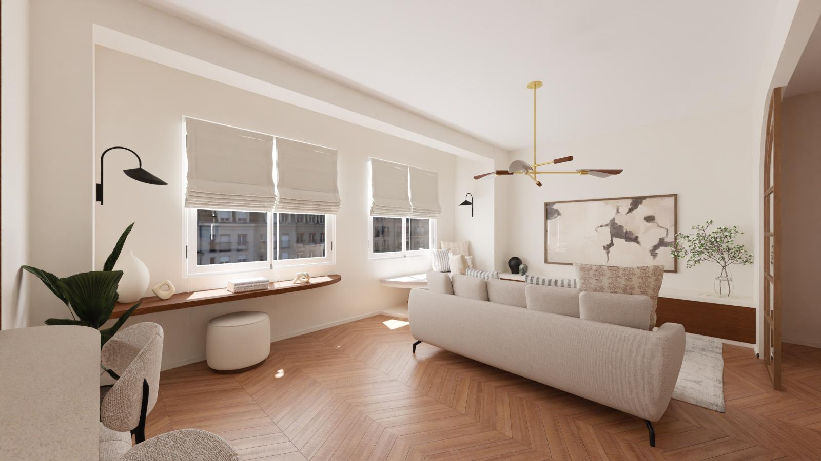 SOUS-OFFRE- APPARTEMENT 2P À RÉNOVER BEAU POTENTIEL - PALAIS DE LA TERRASSE