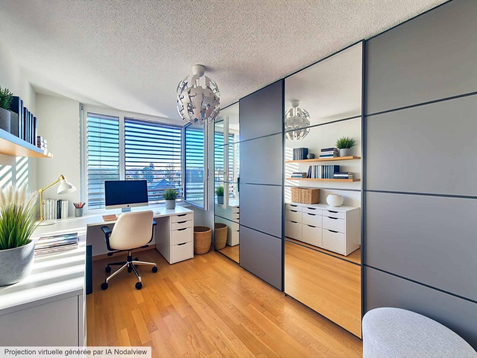 Spacieux attique de 3,5 pièces au centre ville