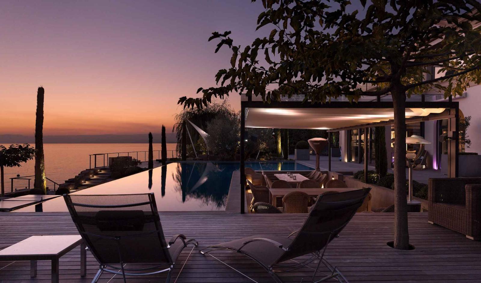Propriété d’exception au bord du lac Léman