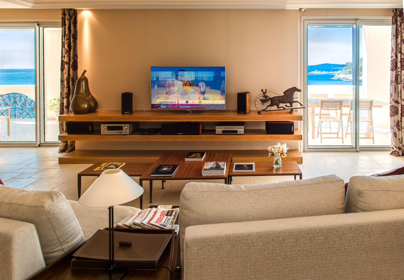 Appartement d’exception occupant un étage entier avec vue mer panoramique