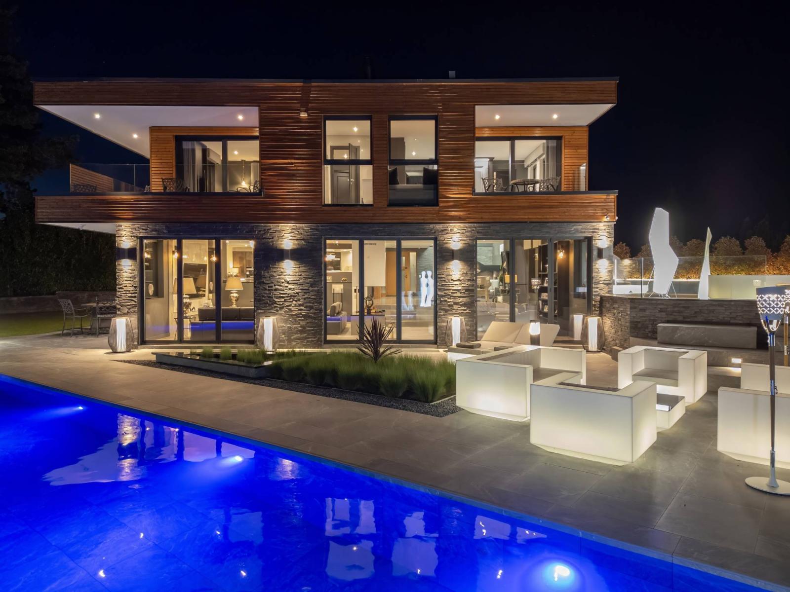 Luxueuse propriété contemporaine