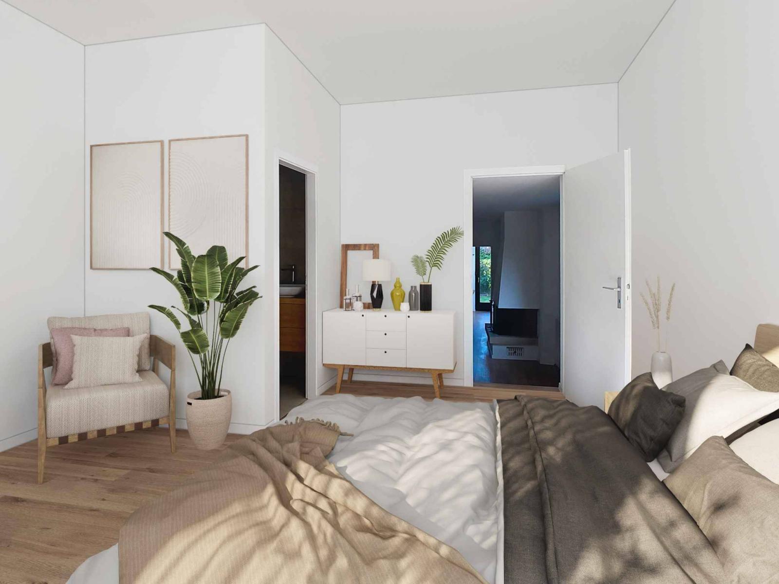 Bel appartement de charme avec jardin au calme absolu