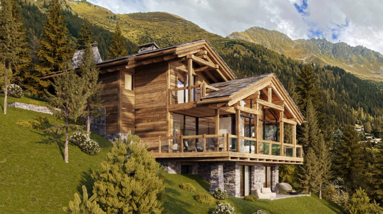 Superbe chalet à construire à Chevillard