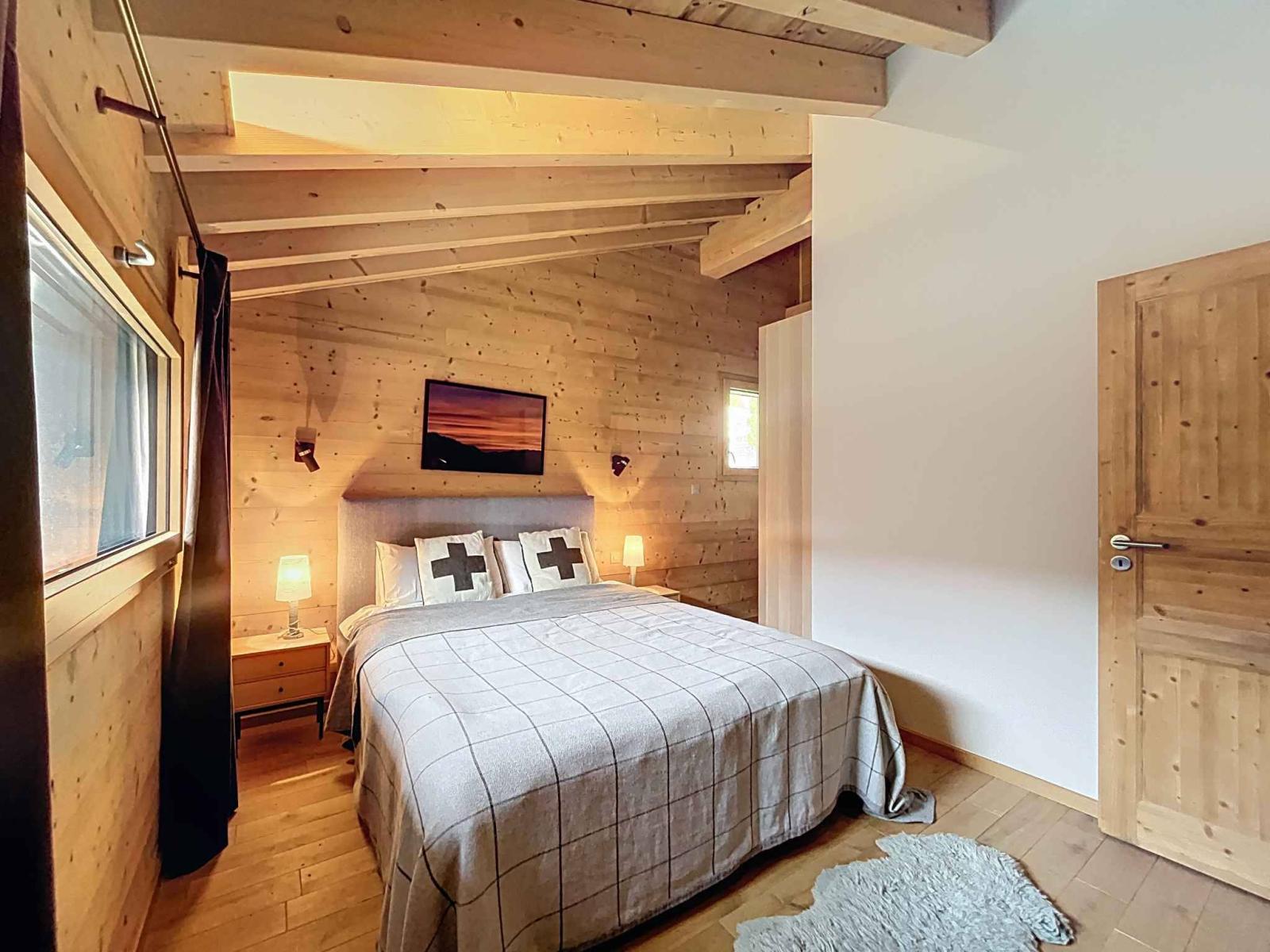 Appartement avec cachet face aux montagnes, à deux pas des pistes