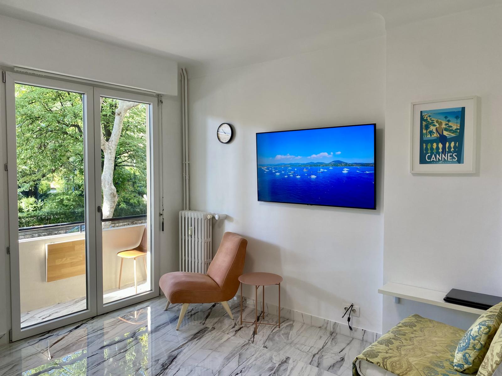 Studio au bord de la mer à Menton — Résidence Palais de la Madone