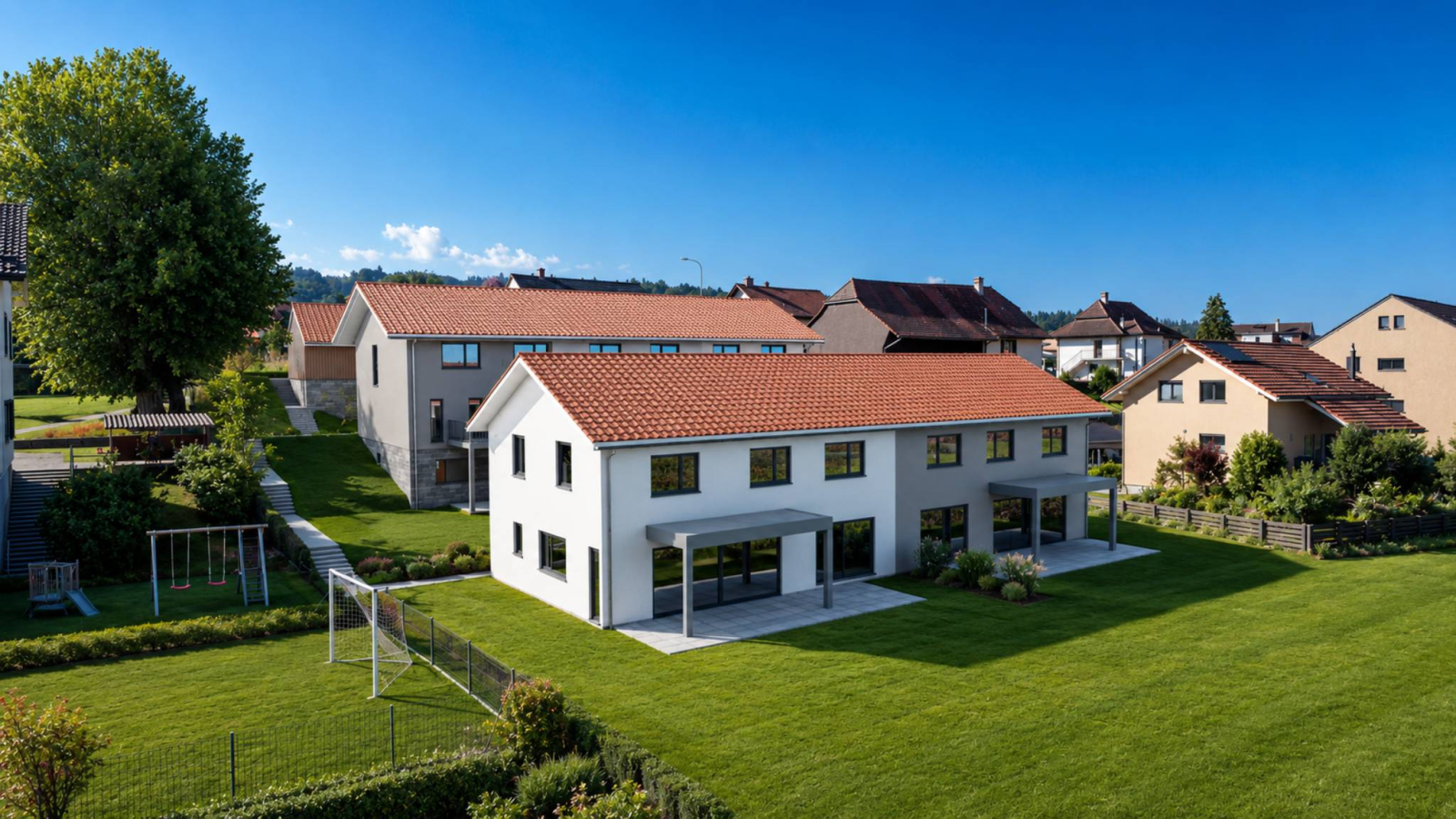 Superbe villa neuve de 6.5 pièces avec jardin et terrasse