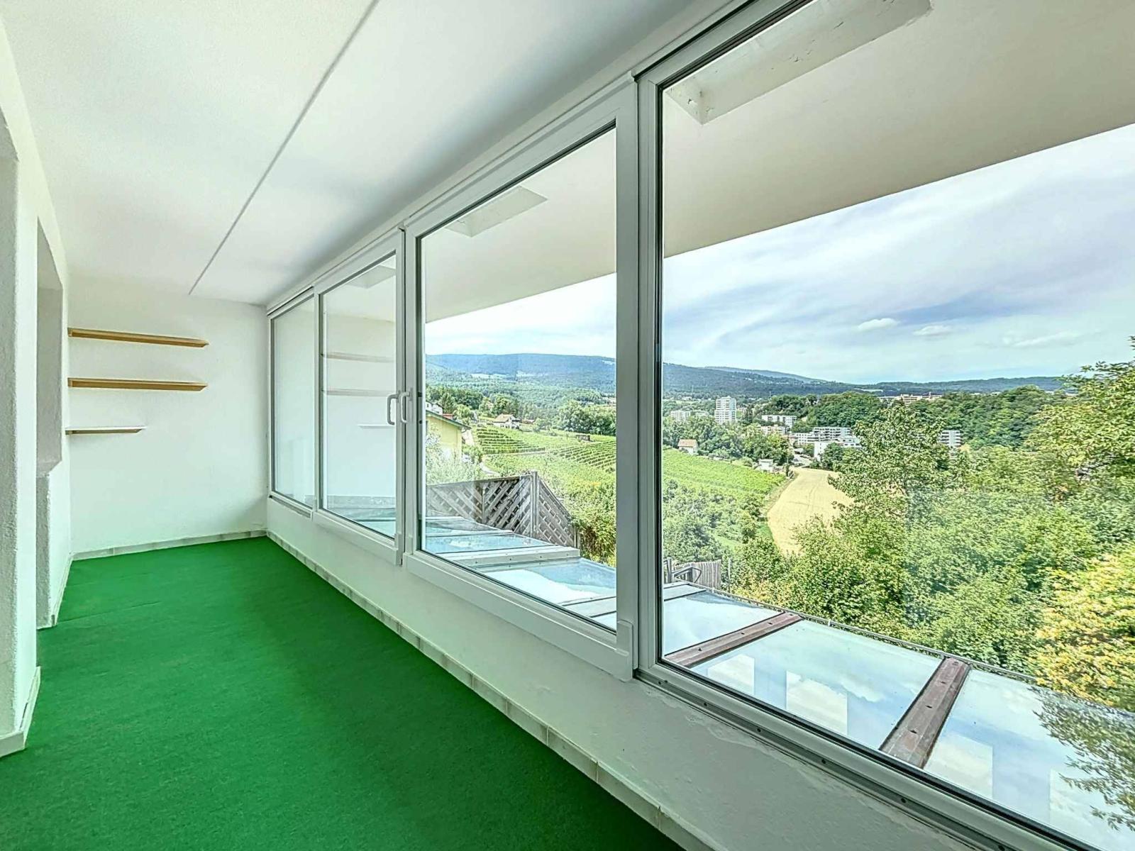 Triplex de 3.5 pièces avec terrasses et studio indépendant