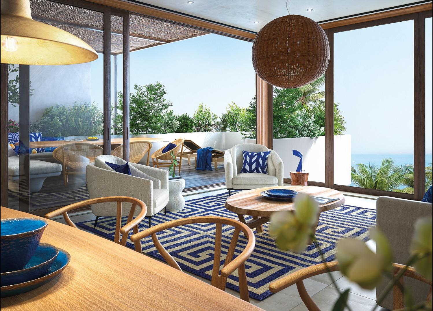 Duplex de 5-pièces dans une nouvelle luxueuse résidence