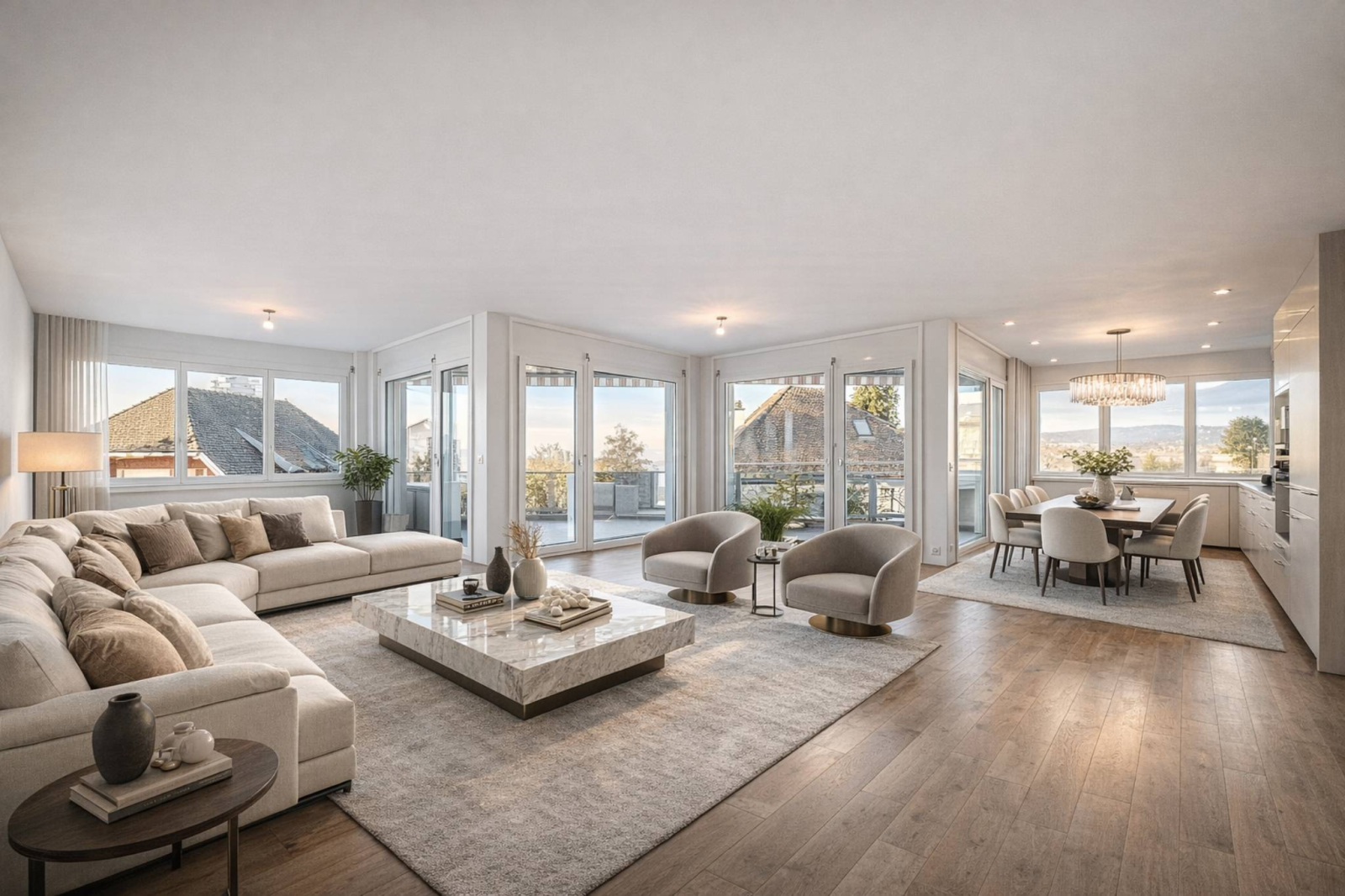 Appartement 5.5 pièces rénové avec studio indépendant