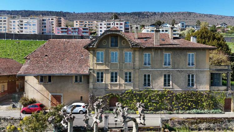 Domaine de Champréveyres: Opportunités multiples avec vue lac