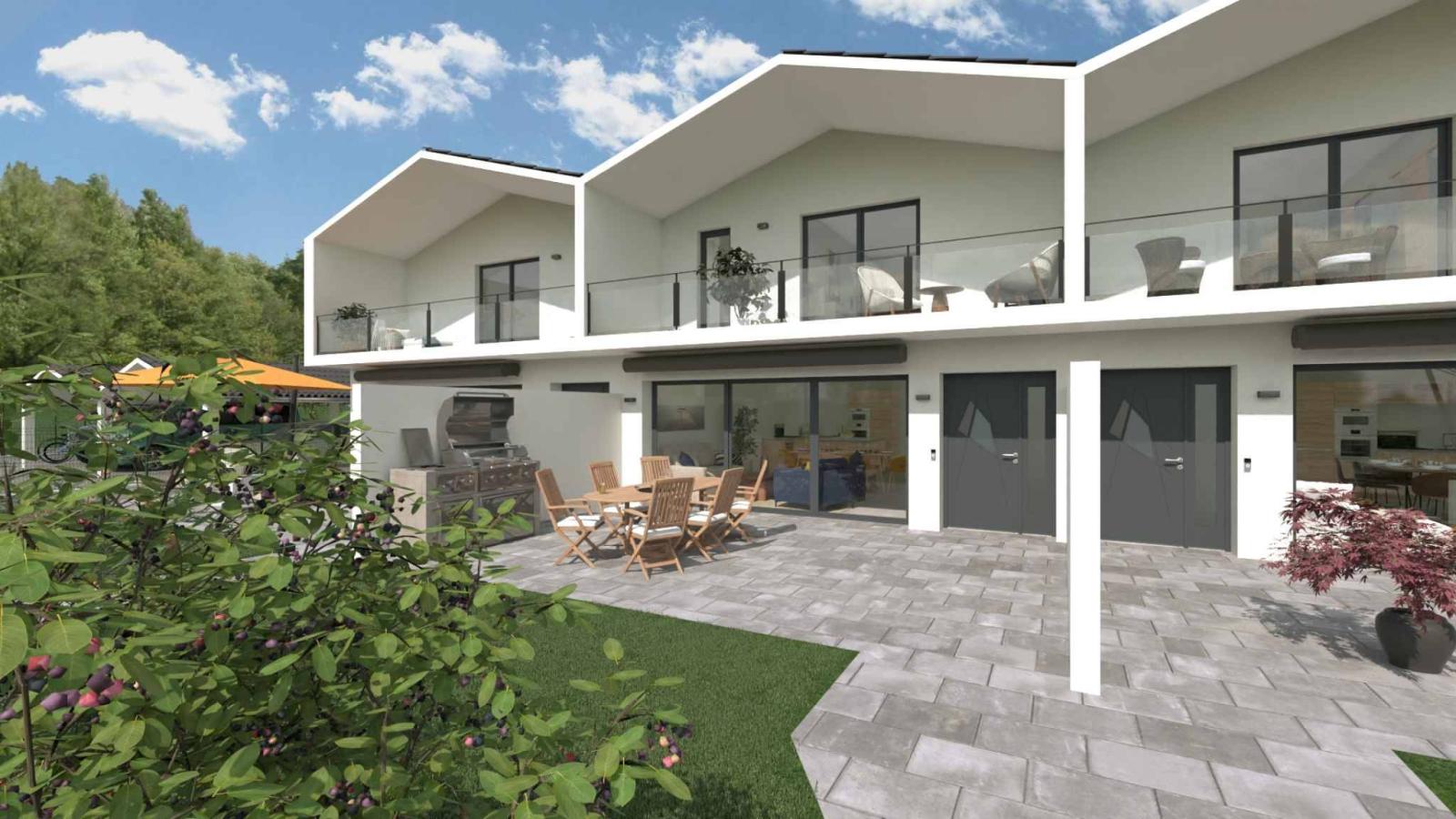 Villa contiguë neuve à La Balmaz – Lot B