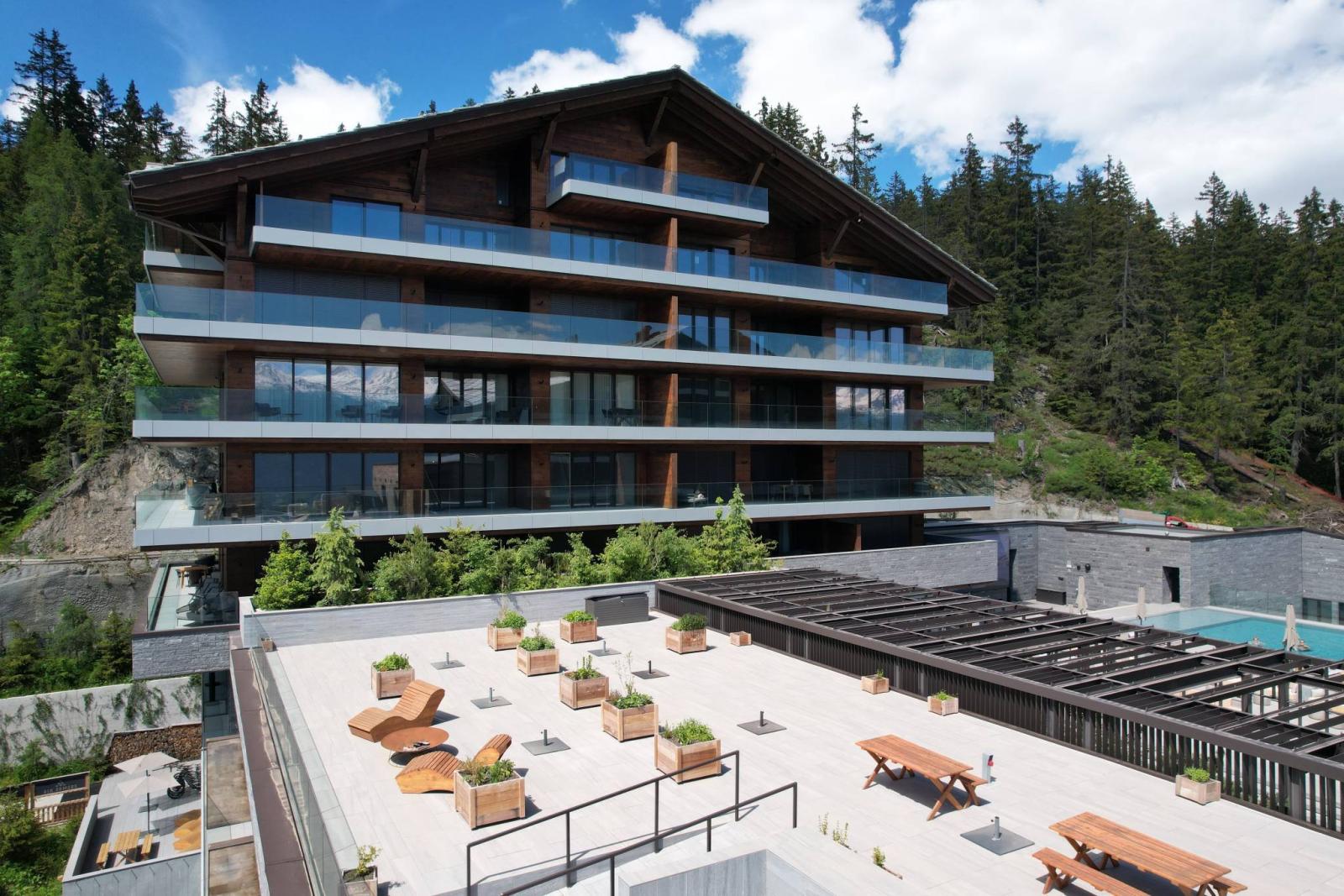 En exclusivité - Six Senses Crans-Montana : Appartement prestigieux de 4.5 pièces
