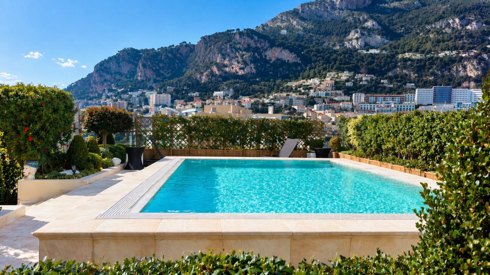 Appartement exceptionnel de 5 chambres avec piscine privée – Fontvieille, Monaco