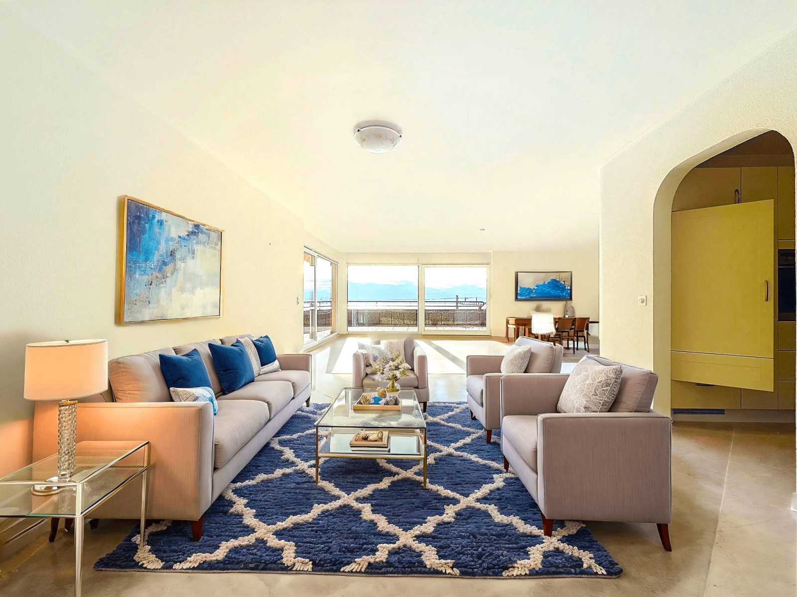 Appartement Lumineux avec Terrasse, Jardin et Vue